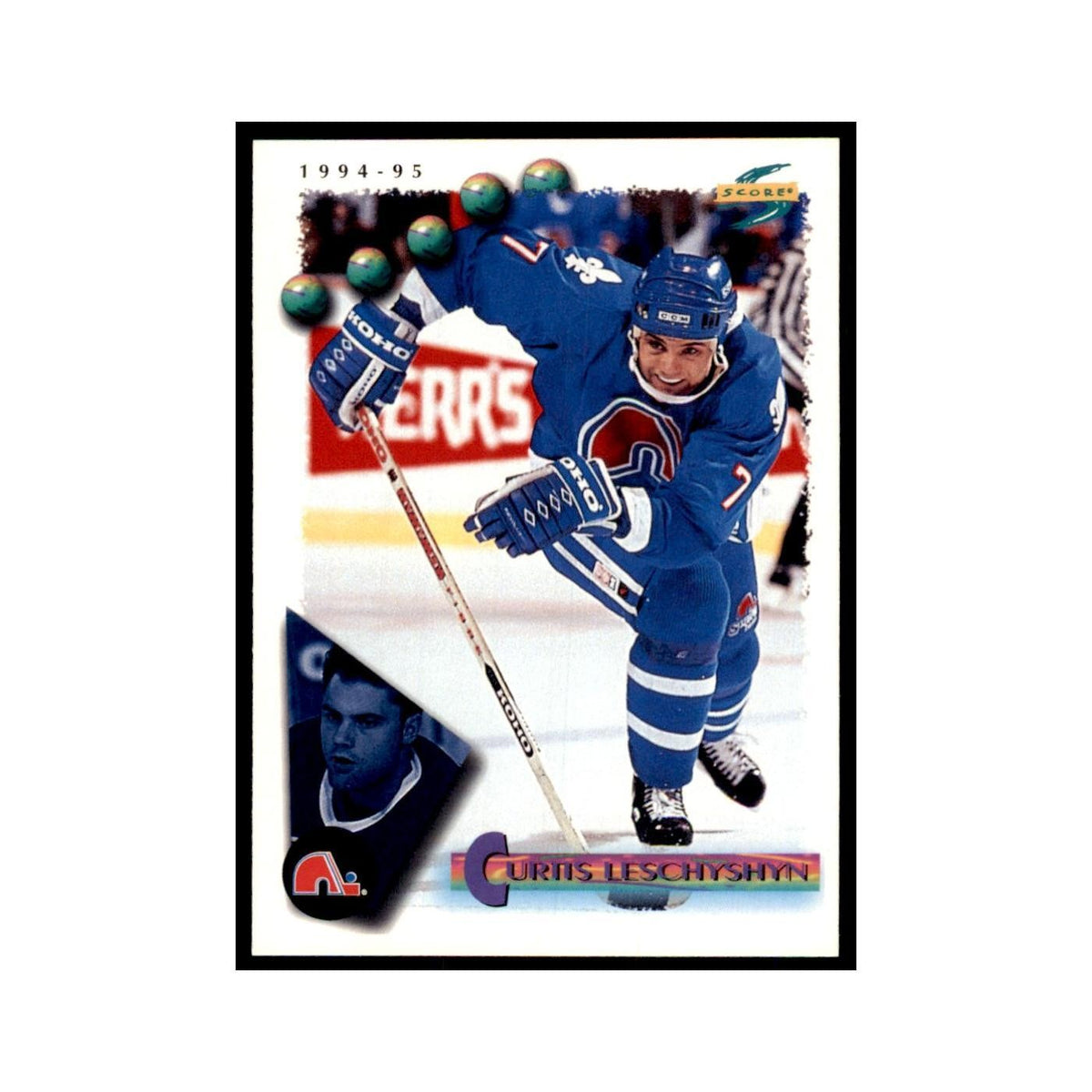 Curtis Leschyshyn 1994 Score #64 Hockey Cards Hockey Card NM