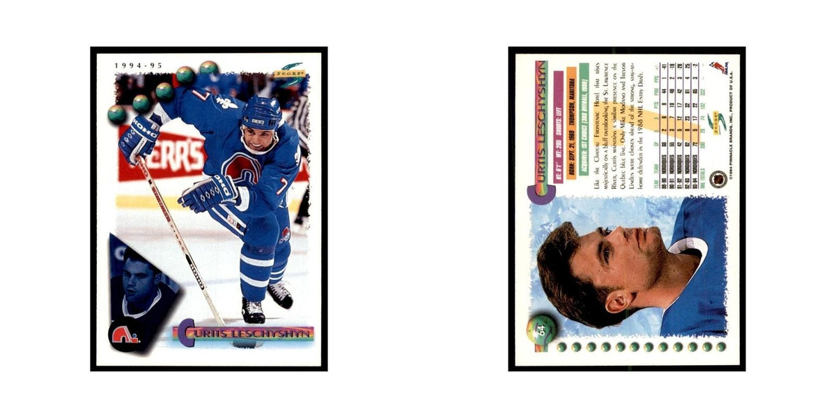 Curtis Leschyshyn 1994 Score #64 Hockey Cards Hockey Card NM