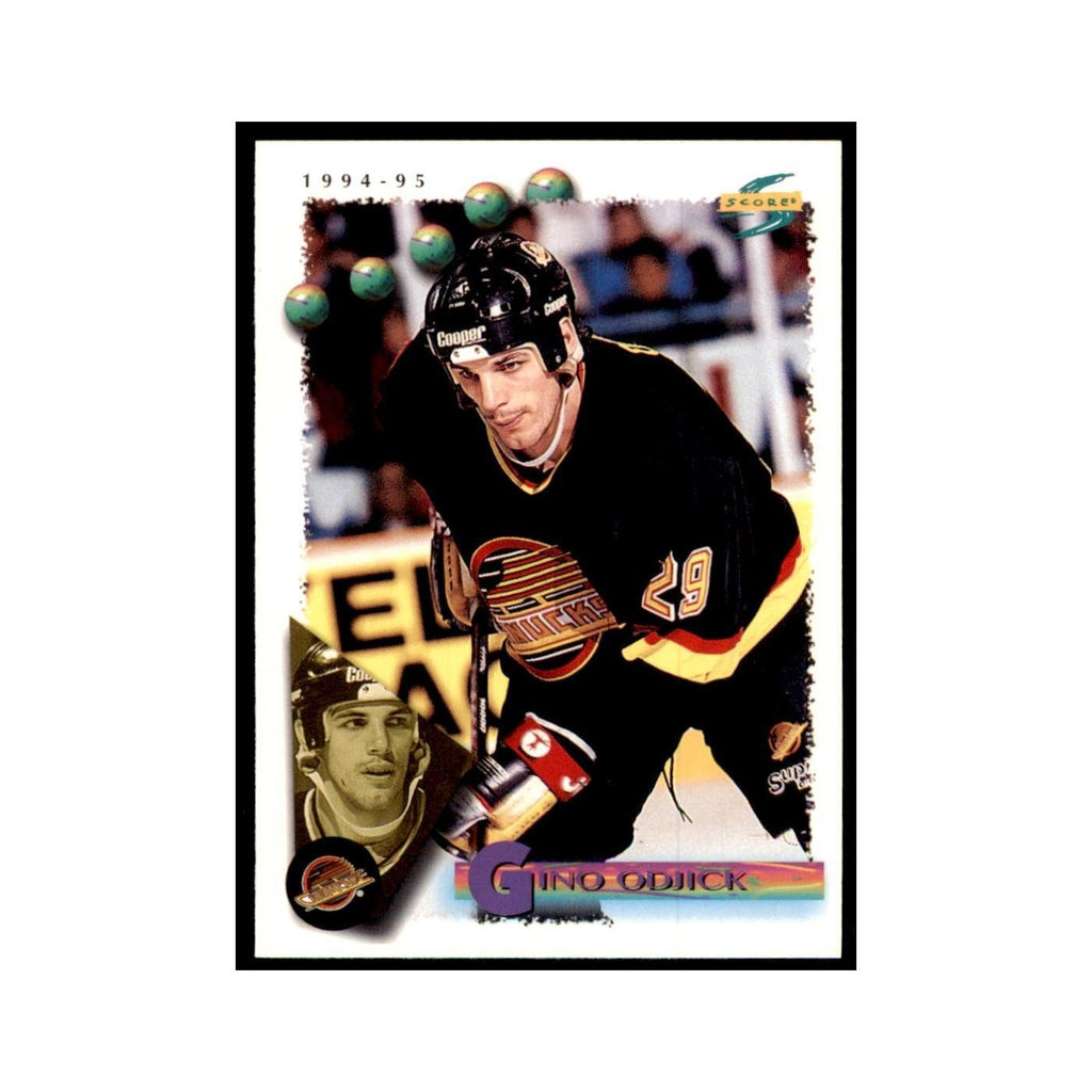 Gino Odjick 1994 Score #9 Hockey Cards Hockey Card NM