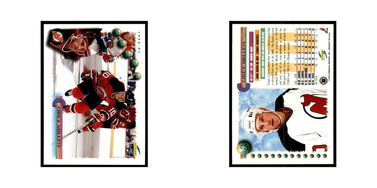 Corey Millen 1994 Score #99 Hockey Cards Hockey Card NM