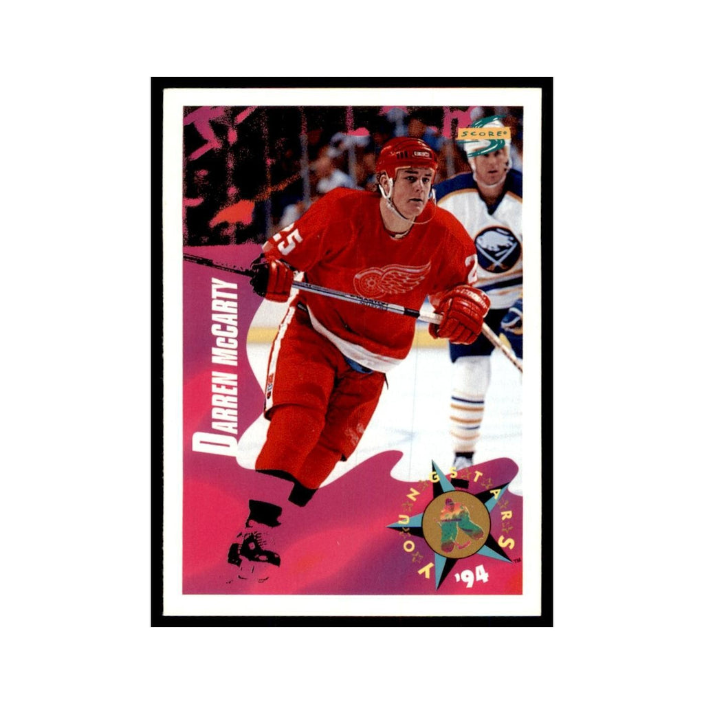 Darren McCarty 1994 Score #258 Hockey Cards Hockey Card NM