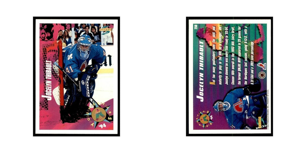 Jocelyn Thibault 1994 Score #250 Hockey Cards Hockey Card NM