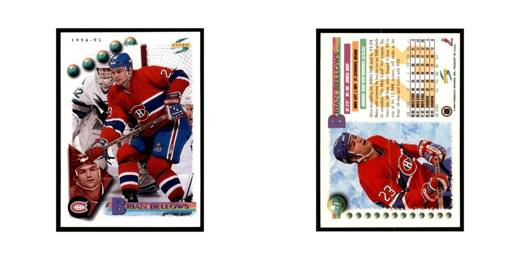 Brian Bellows 1994 Score #73 Hockey Cards Hockey Card NM