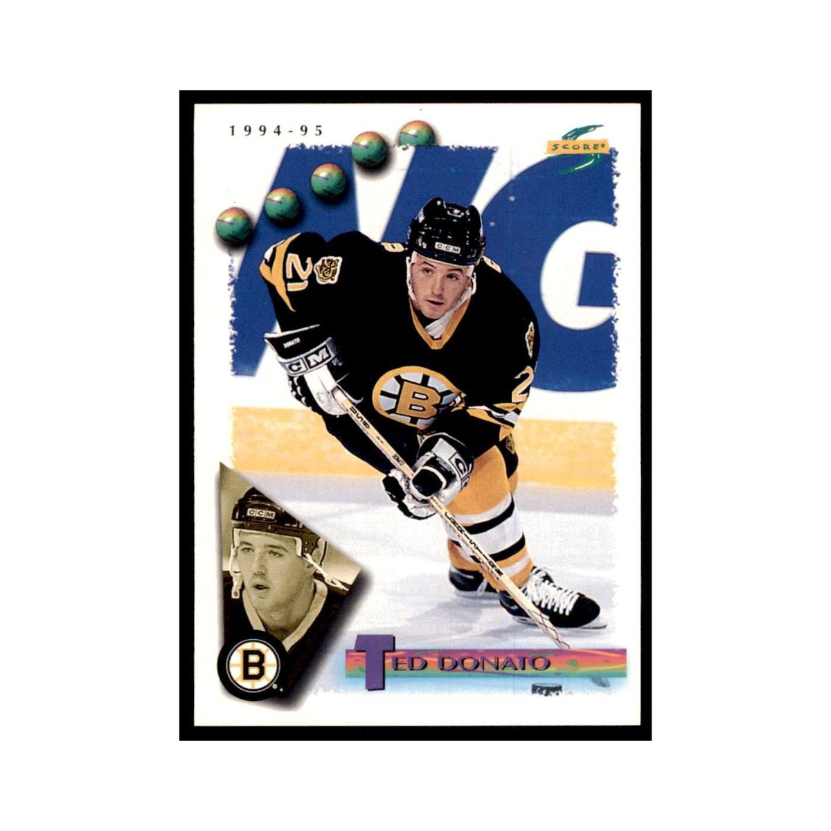 Ted Donato 1994 Score #27 Hockey Cards Hockey Card NM