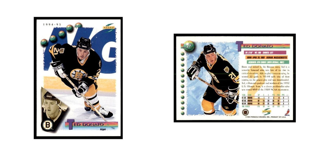 Ted Donato 1994 Score #27 Hockey Cards Hockey Card NM