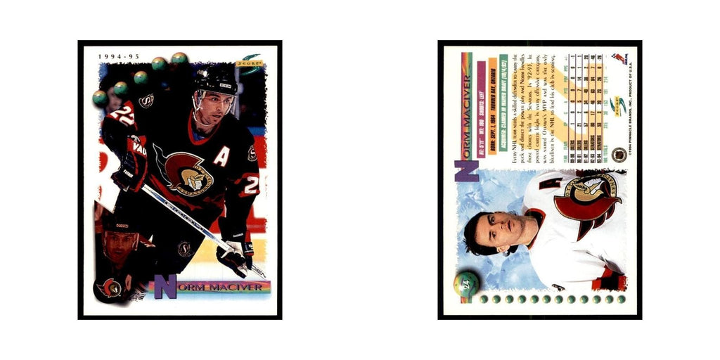 Norm Maciver 1994 Score #24 Hockey Cards Hockey Card NM