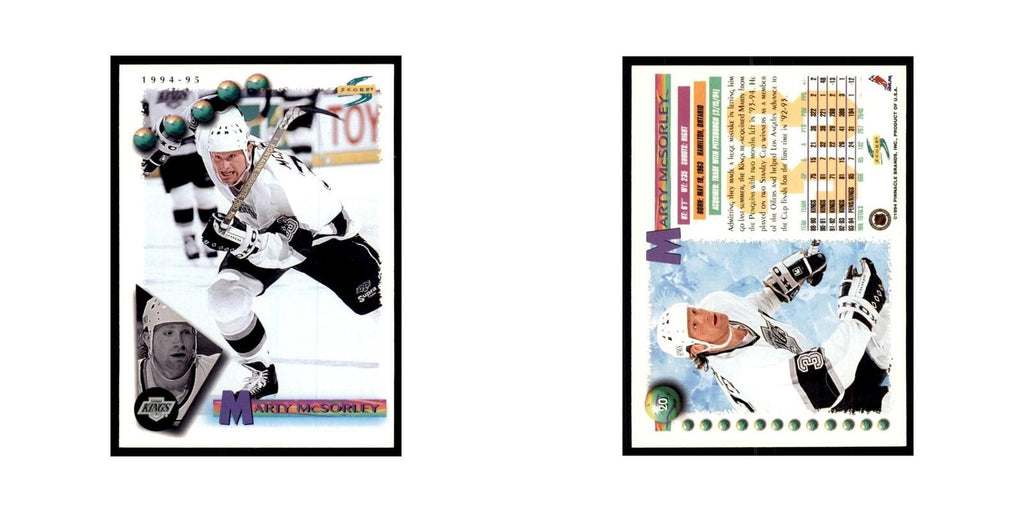 Marty McSorley 1994 Score #20 Hockey Cards Hockey Card NM