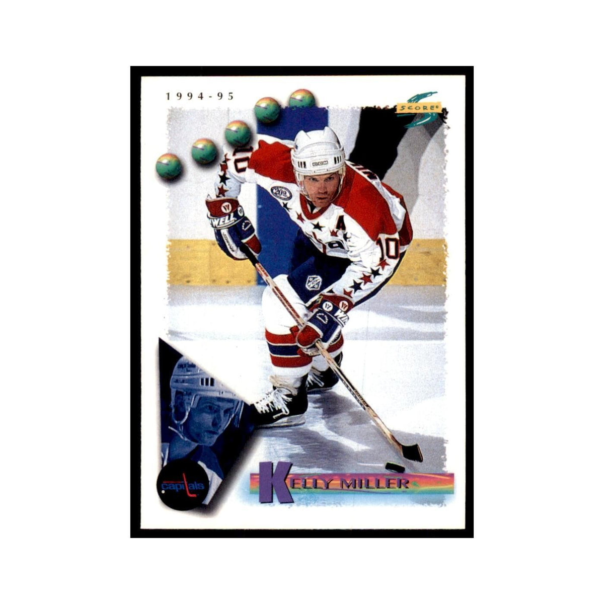 Kelly Miller 1994 Score #63 Hockey Cards Hockey Card NM