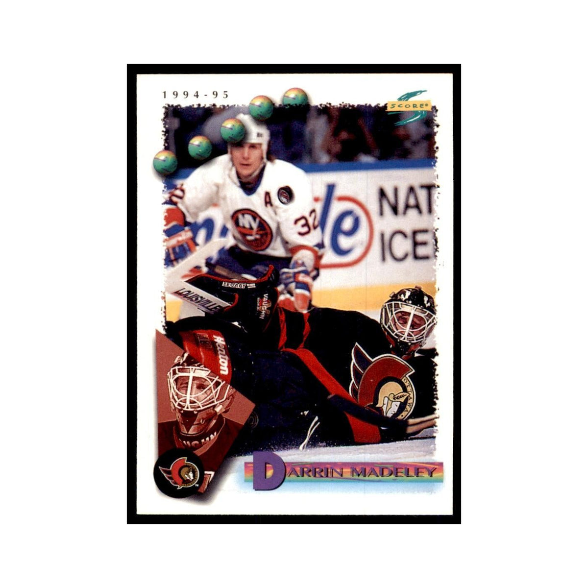 Darrin Madeley 1994 Score #51 Hockey Cards Hockey Card NM