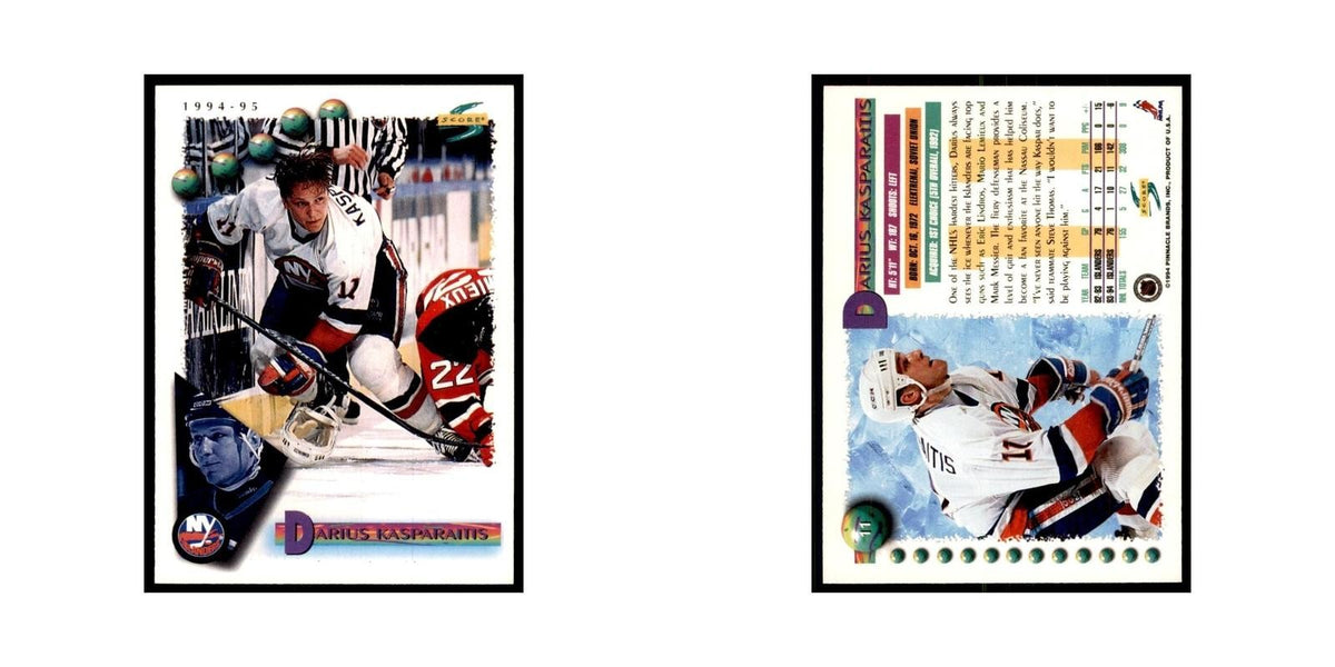 Darius Kasparaitis 1994 Score #11 Hockey Cards Hockey Card NM