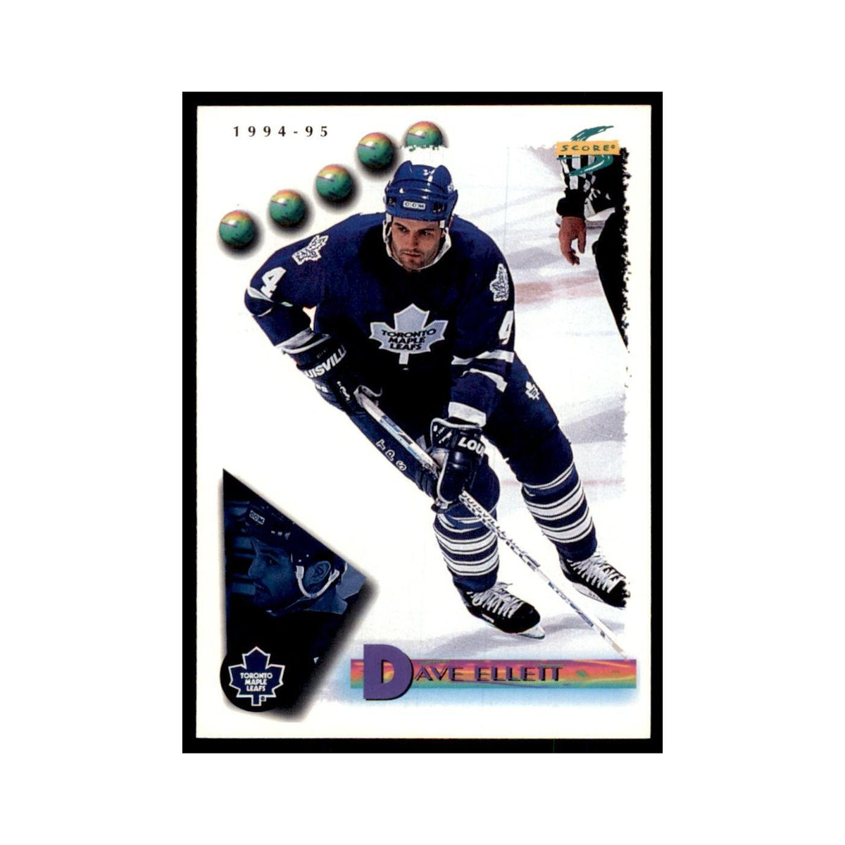 Dave Ellett 1994 Score #83 Hockey Cards Hockey Card NM
