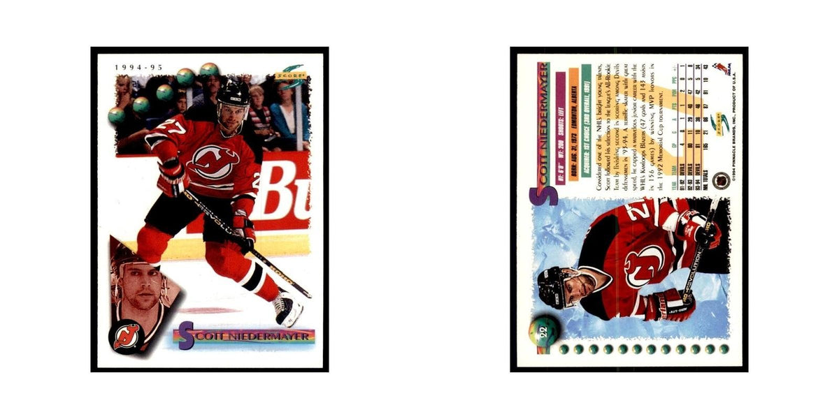 Scott Niedermayer 1994 Score #22 Hockey Cards Hockey Card NM