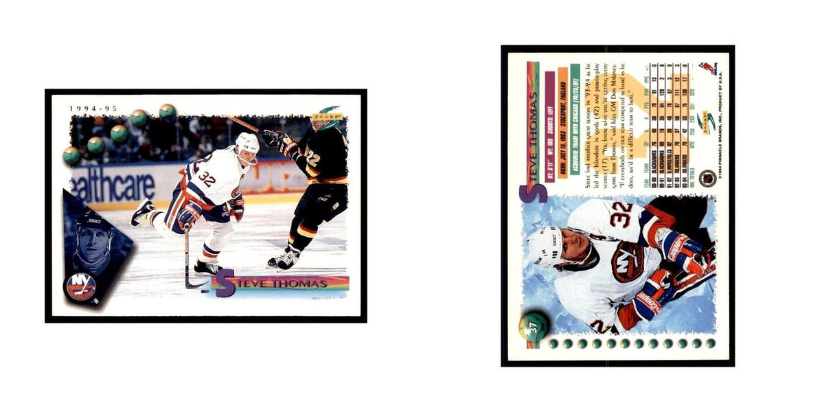 Steve Thomas 1994 Score #37 Hockey Cards Hockey Card NM