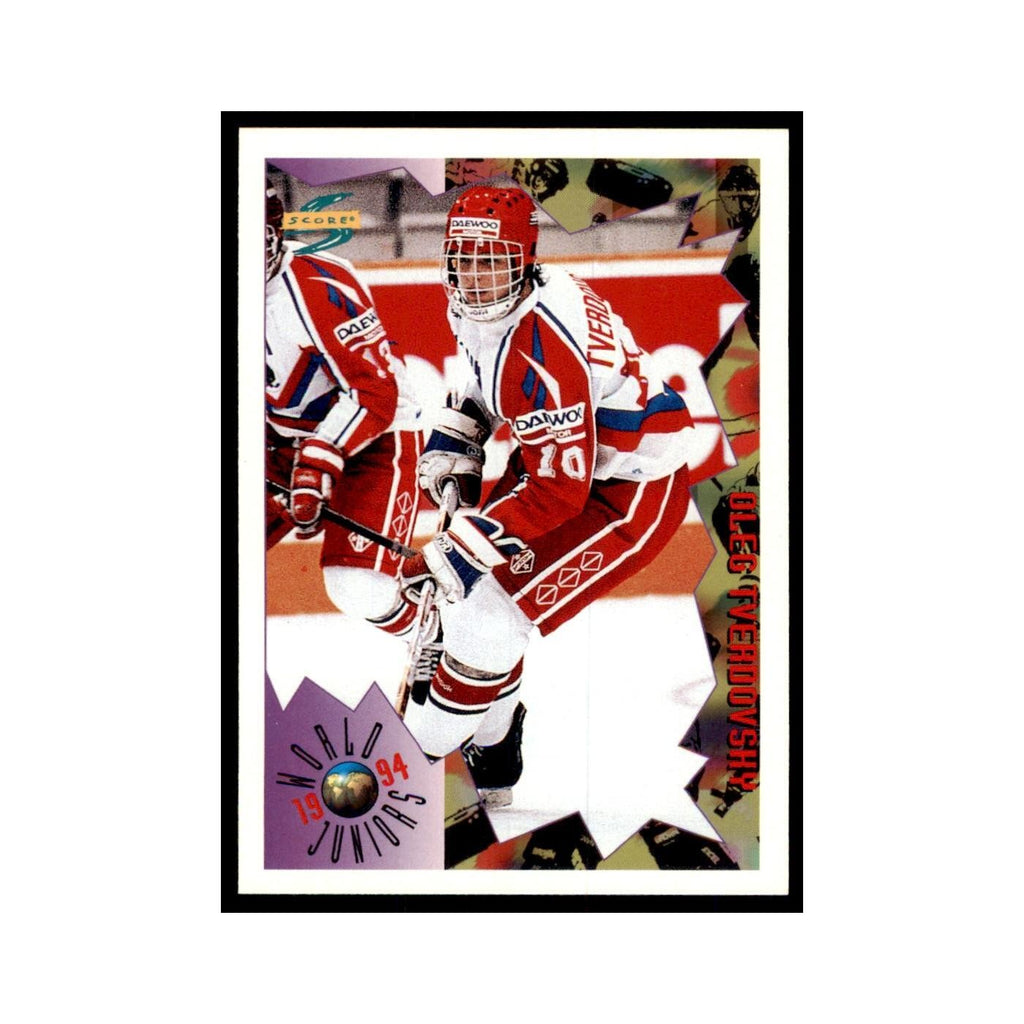 Oleg Tverdovsky 1994 Score #214 Hockey Cards Hockey Card NM