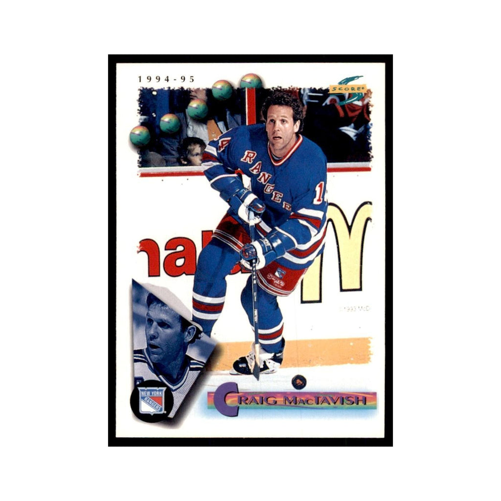Craig MacTavish 1994 Score #85 Hockey Cards Hockey Card NM