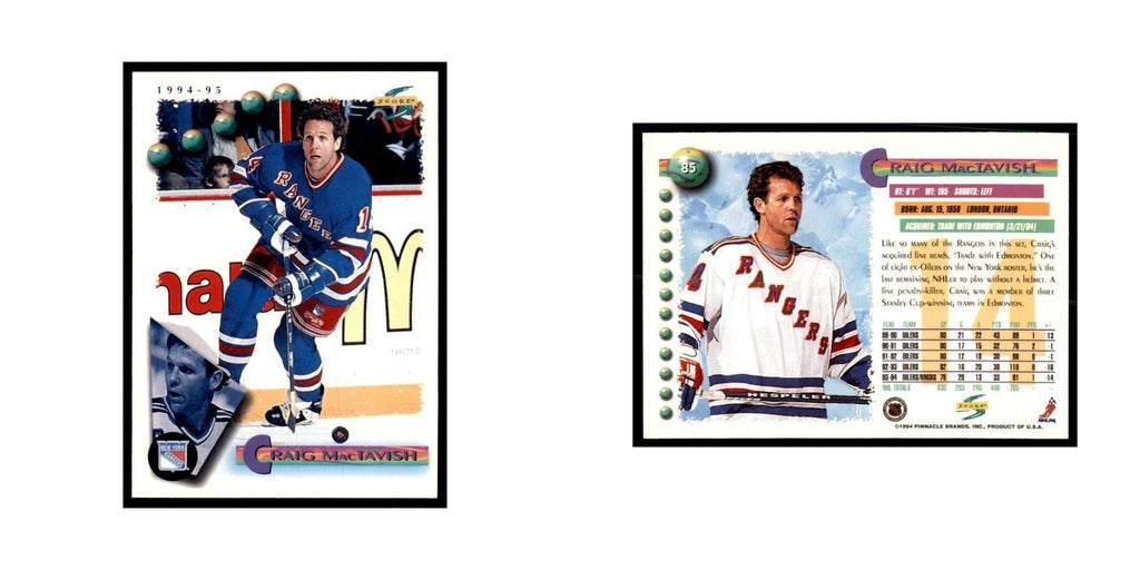 Craig MacTavish 1994 Score #85 Hockey Cards Hockey Card NM