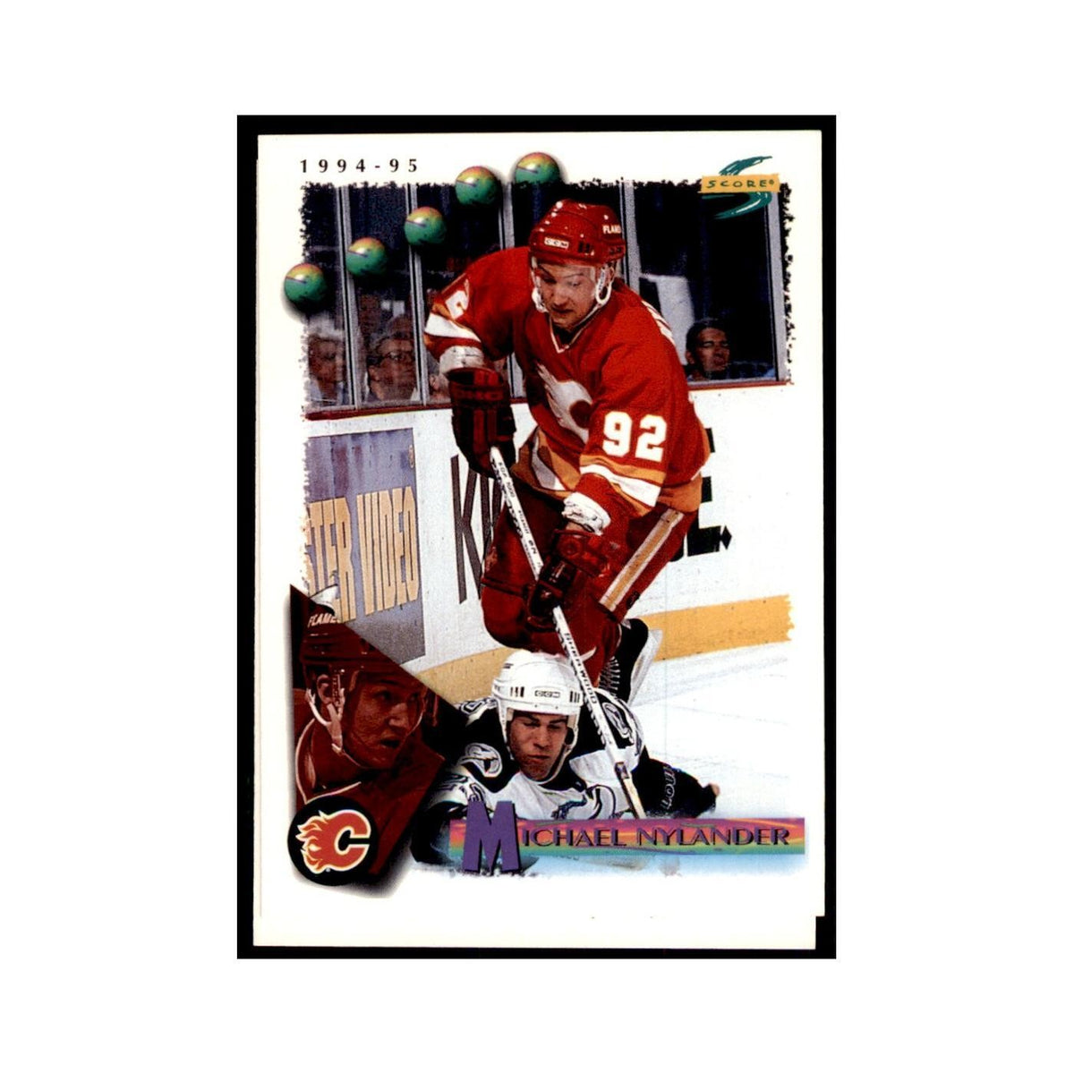 Michael Nylander 1994 Score #60 Hockey Cards Hockey Card NM