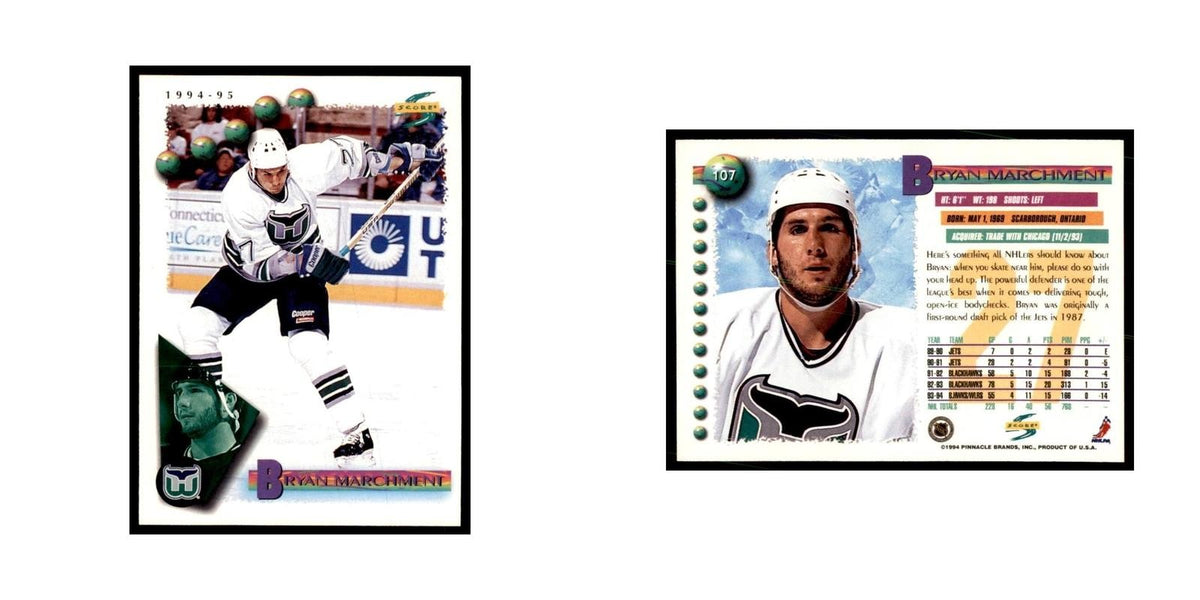 Bryan Marchment 1994 Score #107 Hockey Cards Hockey Card NM