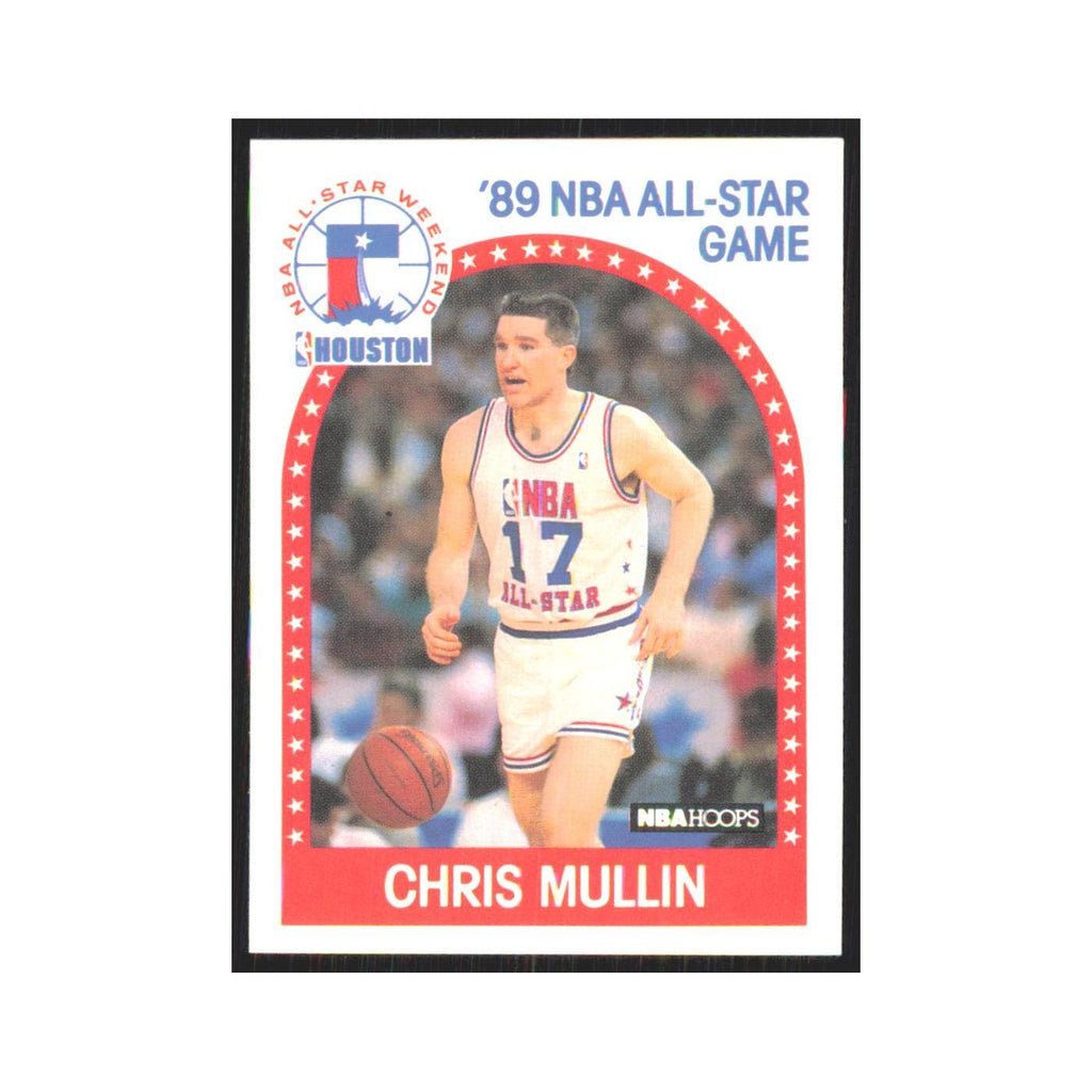 Chris Mullin 1989 NBA Hoops #230 Golden State Warriors Basketball Card NM