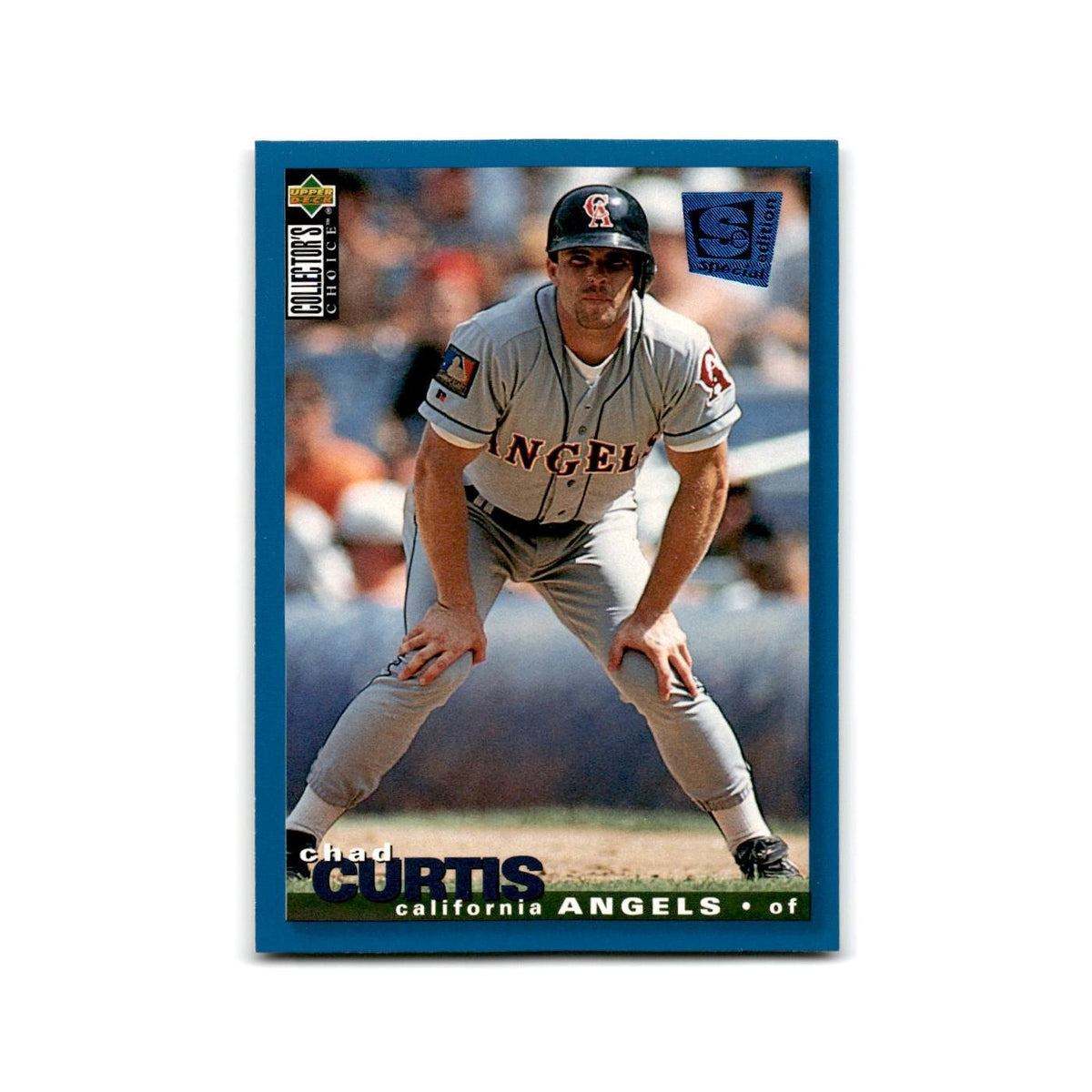Chad Curtis 1995 Collector's Choice SE #32 California Angels Baseball Card NM