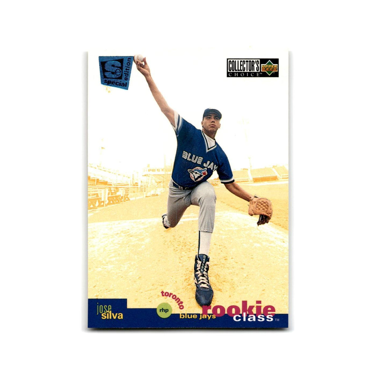 Jose Silva Rookie 1995 Collector's Choice SE #16 Toronto Blue Jays NM