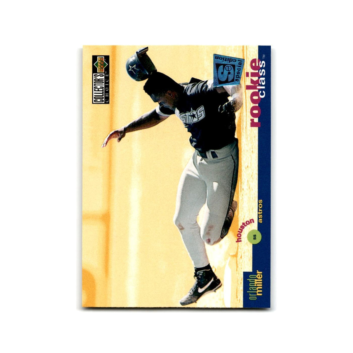 Orlando Miller Rookie 1995 Collector's Choice SE #17 Houston Astros NM