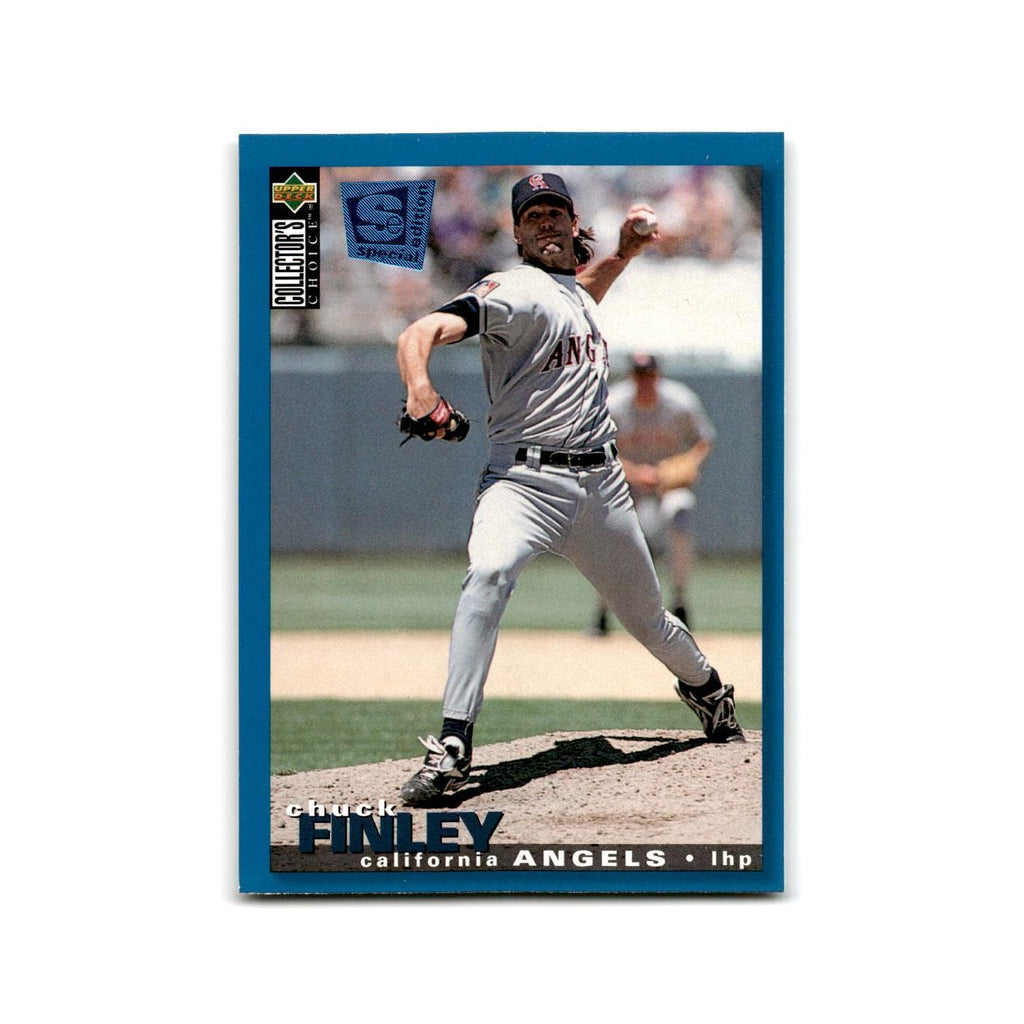 Chuck Finley 1995 Collector's Choice SE #34 California Angels Baseball Card NM