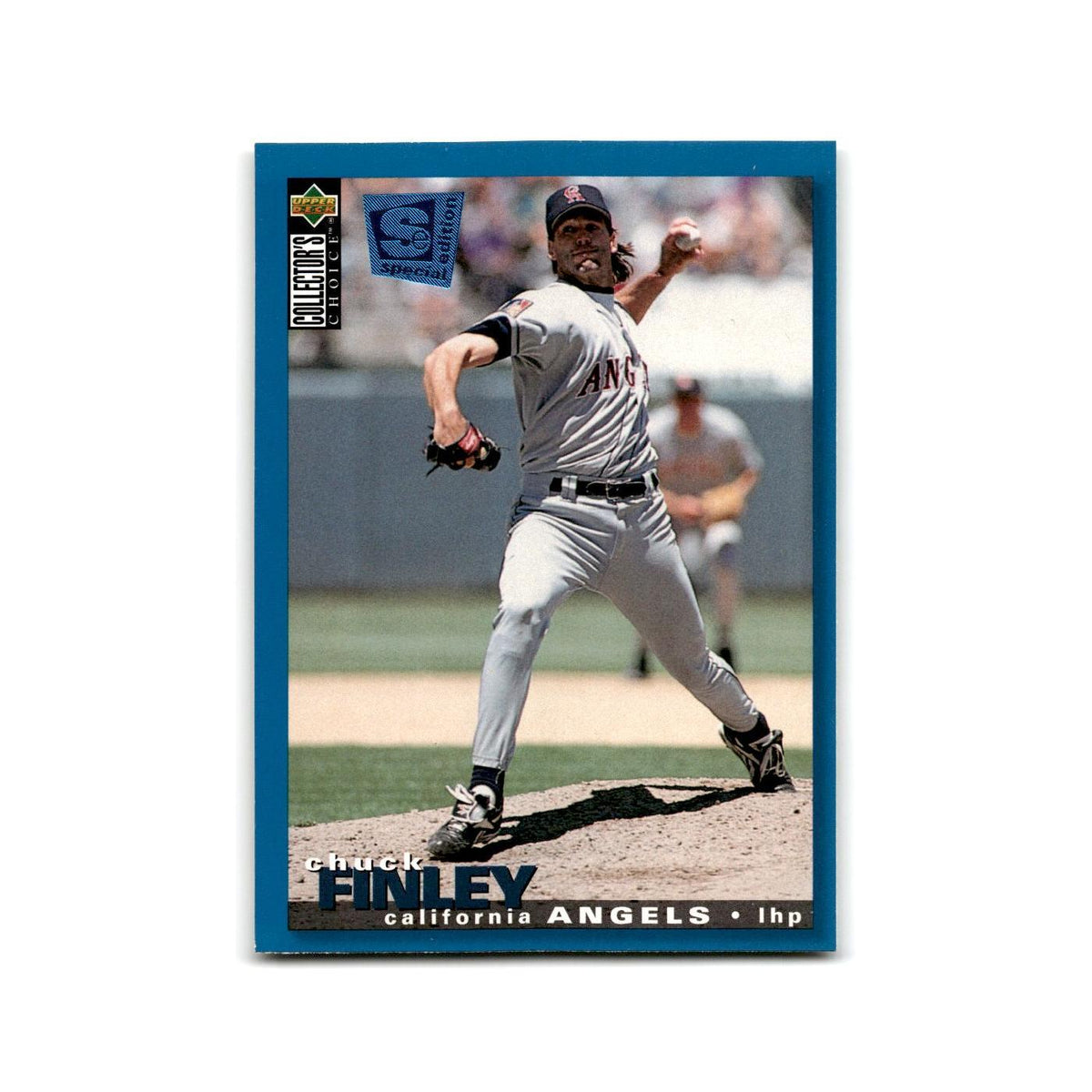 Chuck Finley 1995 Collector's Choice SE #34 California Angels Baseball Card NM
