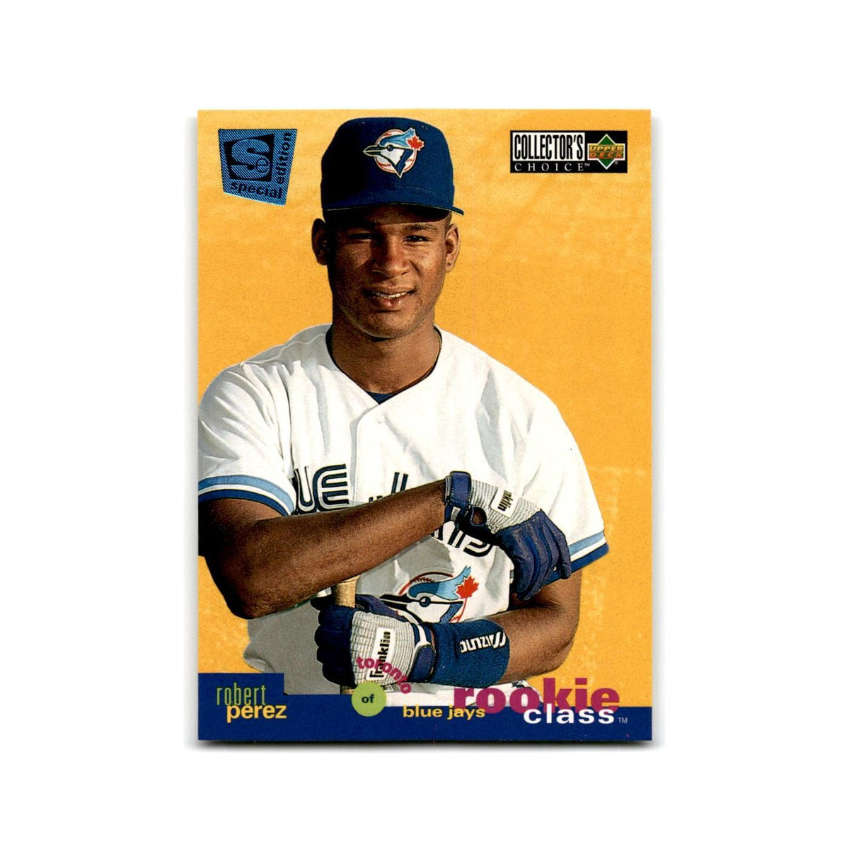 Robert Perez Rookie 1995 Collector's Choice SE #14 Toronto Blue Jays NM