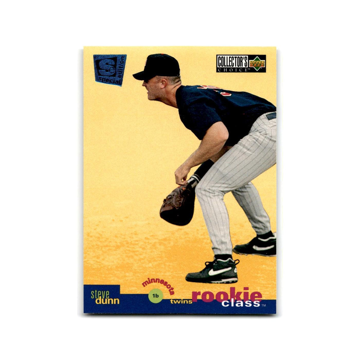 Steve Dunn Rookie 1995 Collector's Choice SE #23 Minnesota Twins NM