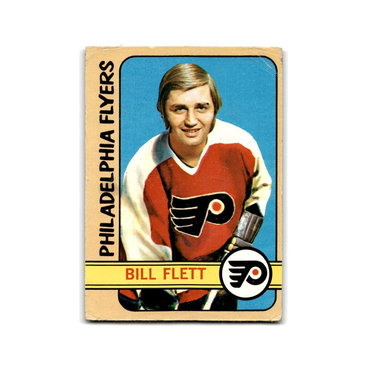1972 Topps Bill Flett Philadelphia Flyers #139