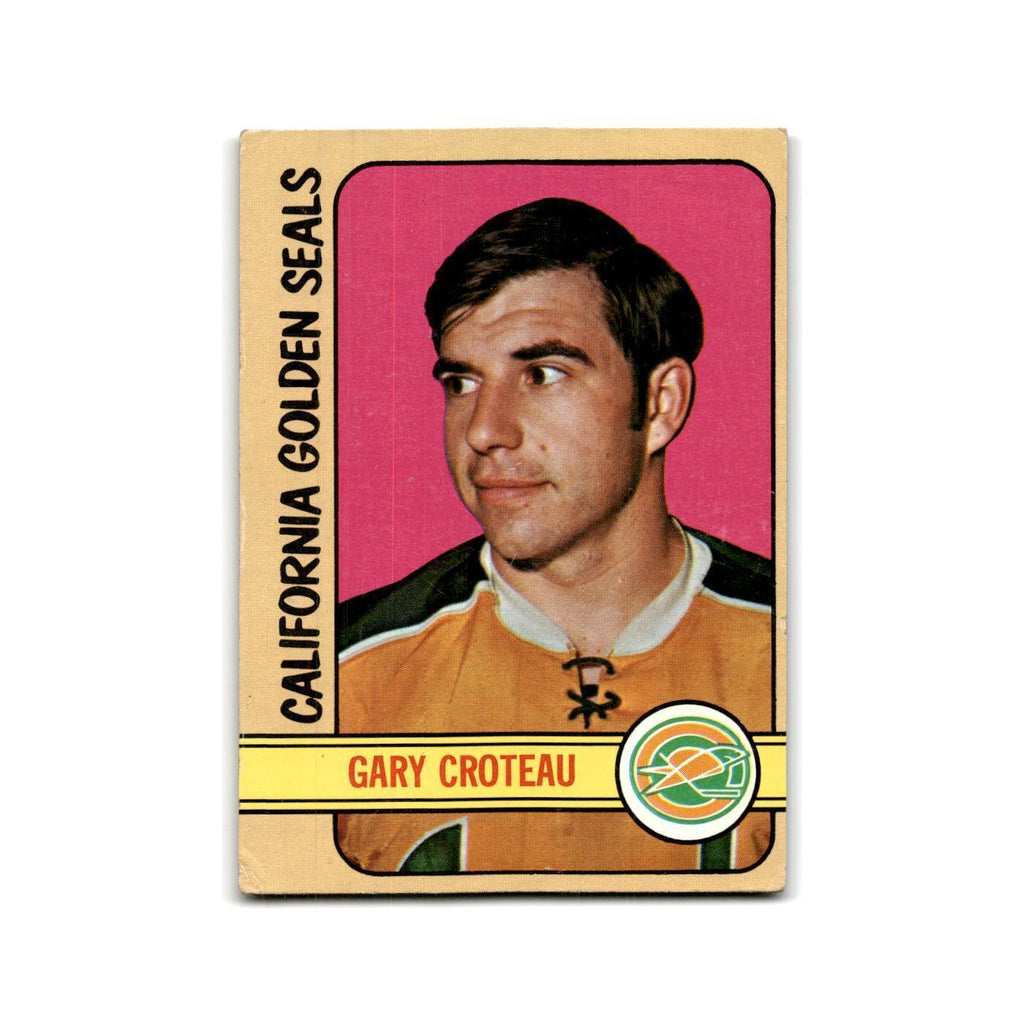 1972 Topps Gary Croteau California Golden Seals #83