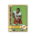 1972 Topps Red Berenson Detroit Red Wings #95