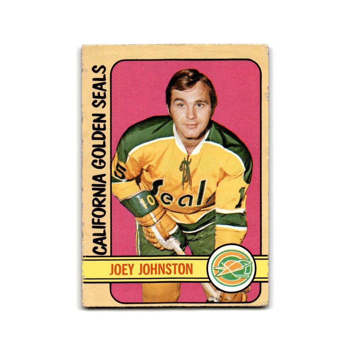 1972 Topps Joey Johnston California Golden Seals #96
