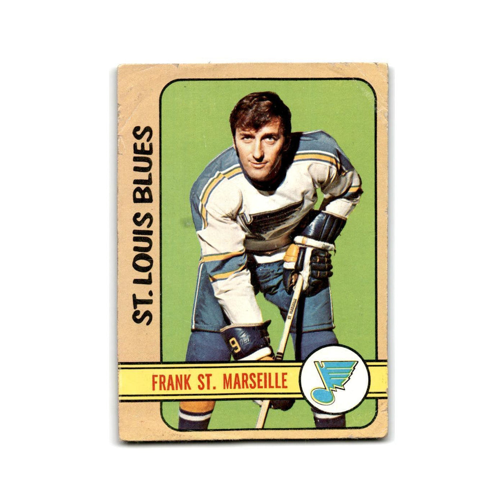 1972 Topps Frank St. Marseille St. Louis Blues #71