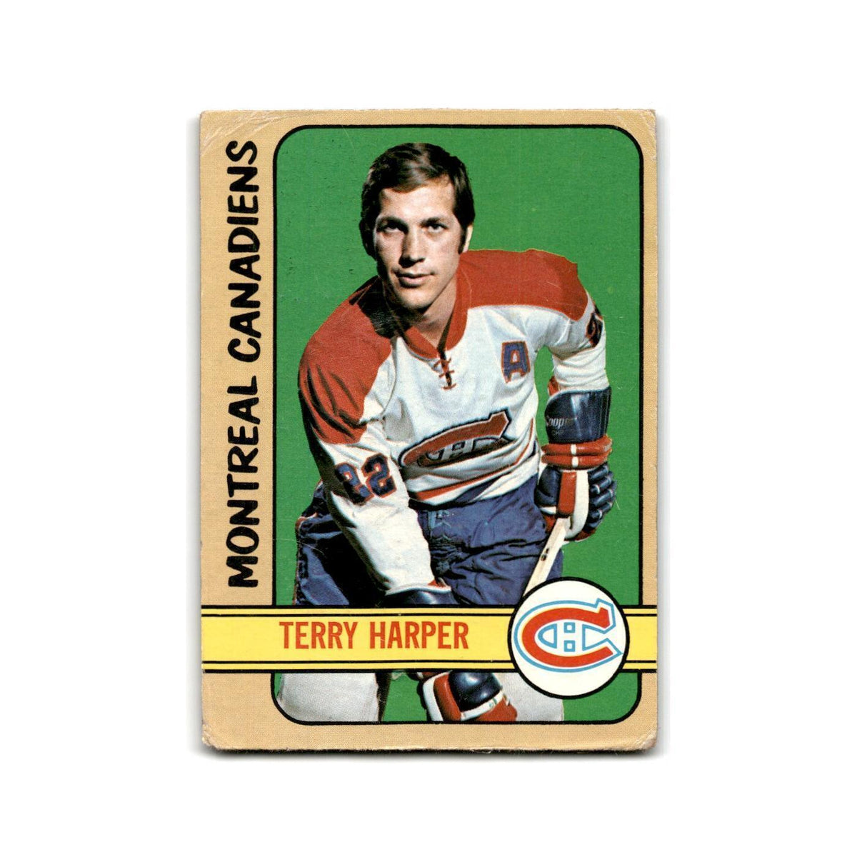 1972 Topps Terry Harper Montreal Canadiens #119