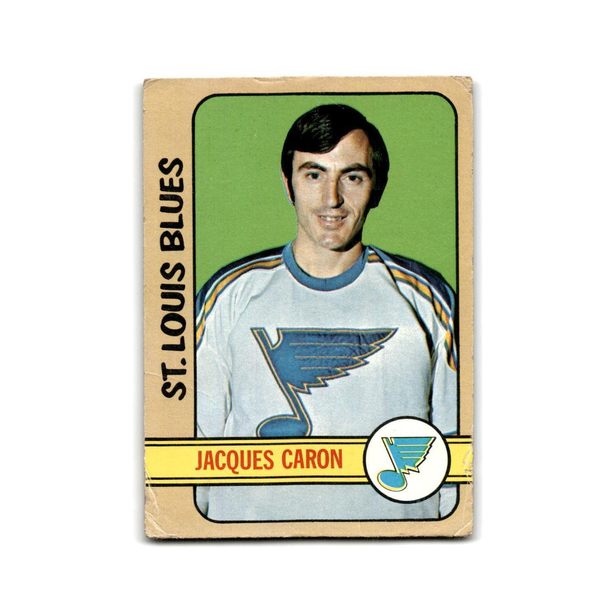 1972 Topps Jacques Caron RC St. Louis Blues #86
