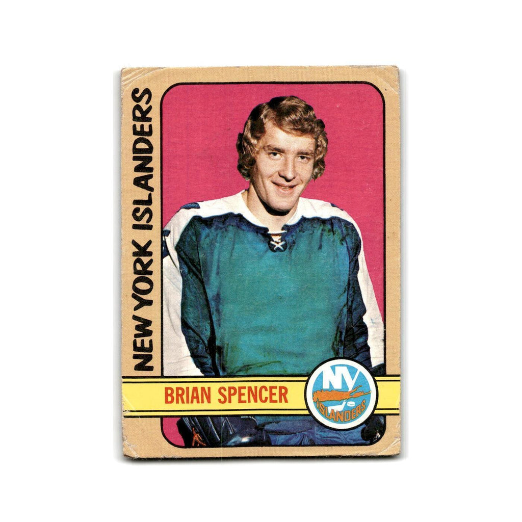1972 Topps Brian Spencer New York Islanders #53