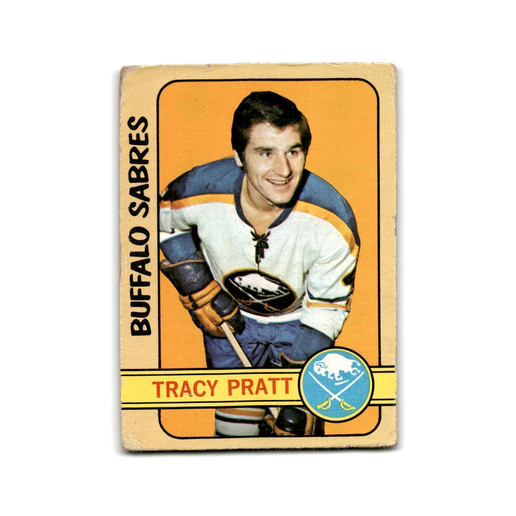 1972 Topps Tracy Pratt Buffalo Sabres #84