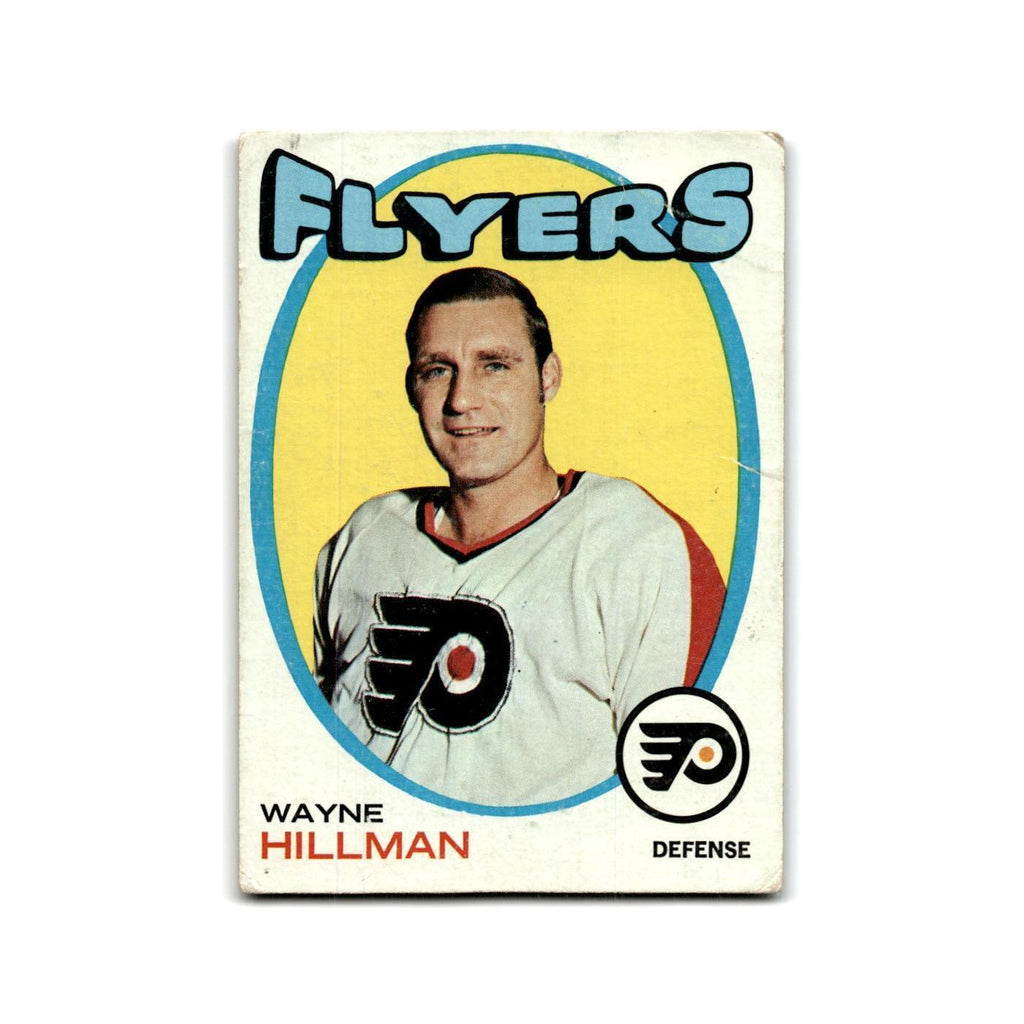 1971 Topps Wayne Hillman Philadelphia Flyers #62