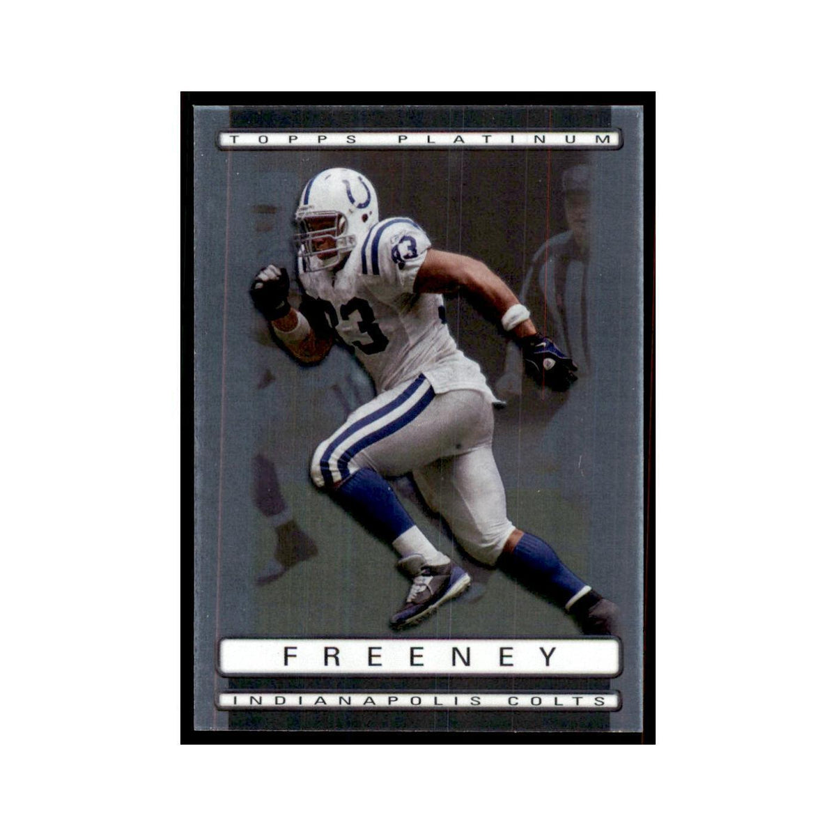 2009 Topps Platinum Dwight Freeney Football Cards #91