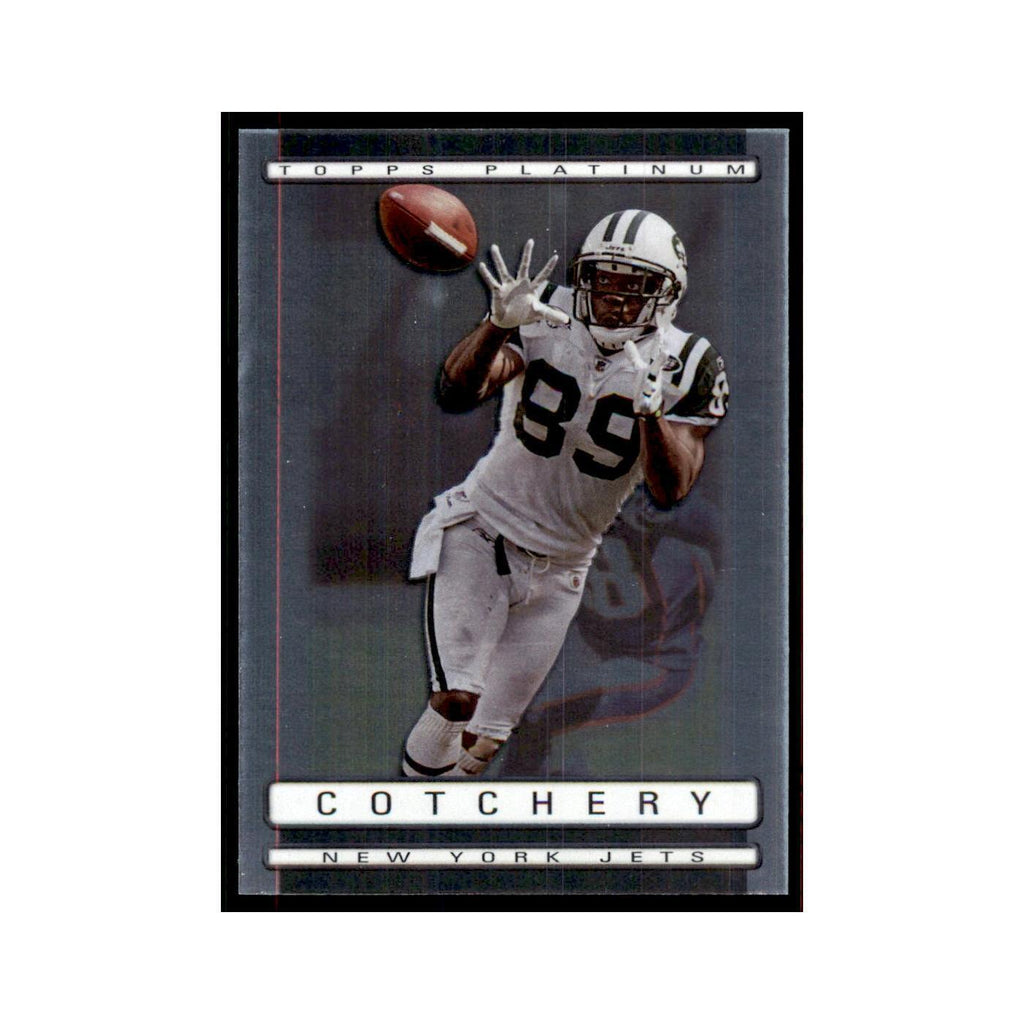 2009 Topps Platinum Jerricho Cotchery Football Cards #70