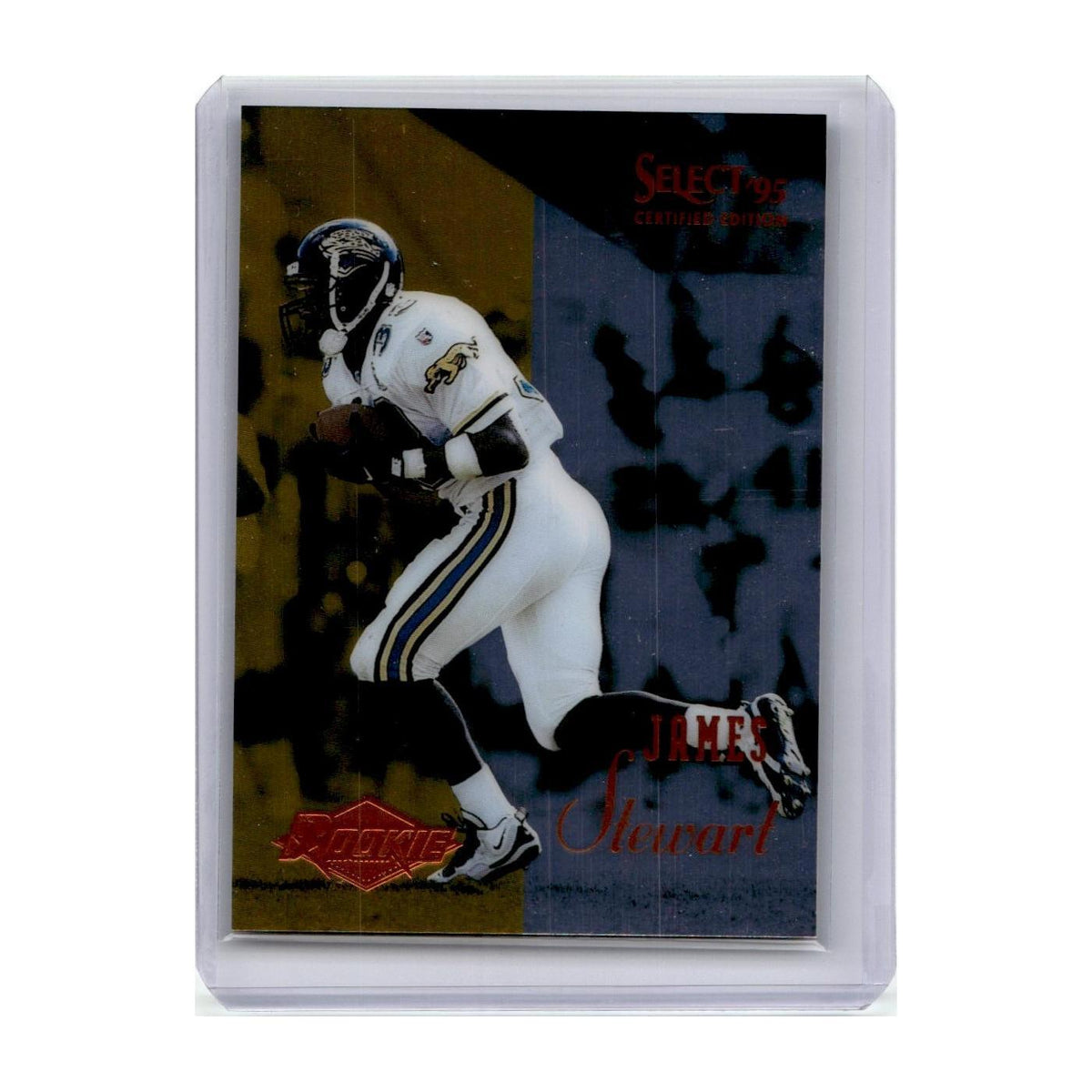 1995 Select Certified James Stewart RC Jaguars #118