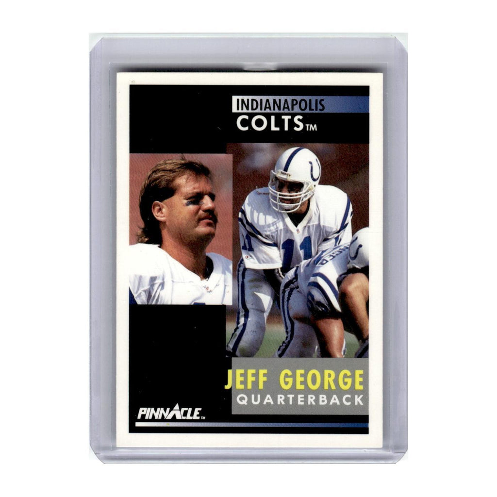 1991 Pinnacle Jeff George Colts #92