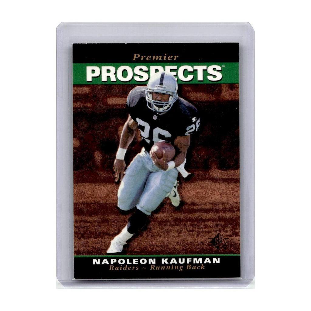 1995 SP Premier Prospects Napoleon Kaufman RC Raiders #17