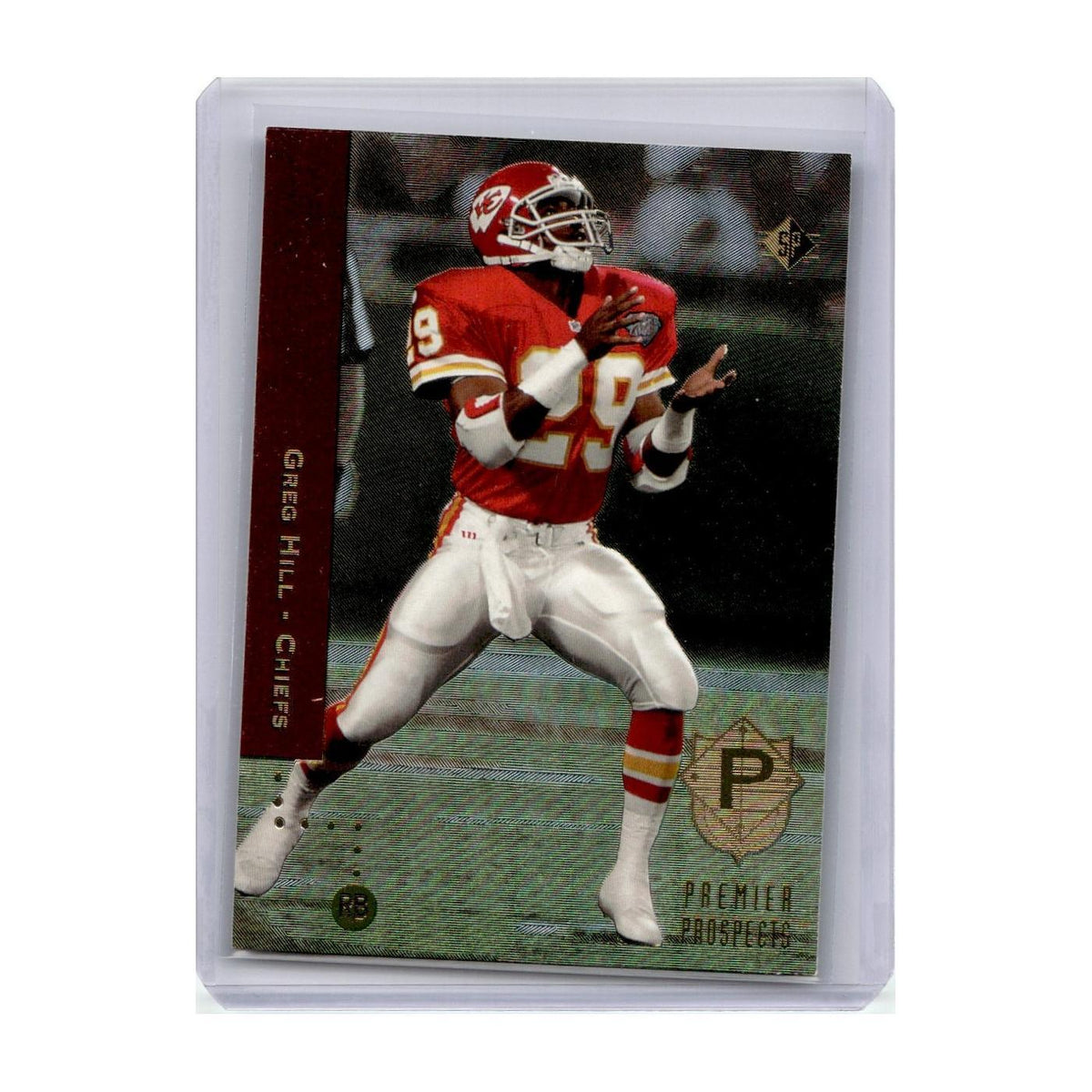 1994 SP Premier Prospects Greg Hill RC Chiefs #13