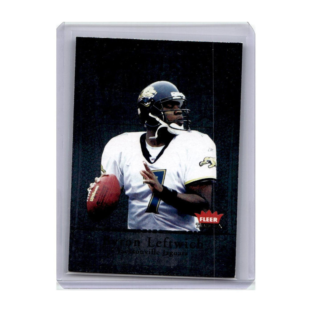2004 Fleer Tradition Gridiron Tributes Byron Leftwich Jaguars #13GT