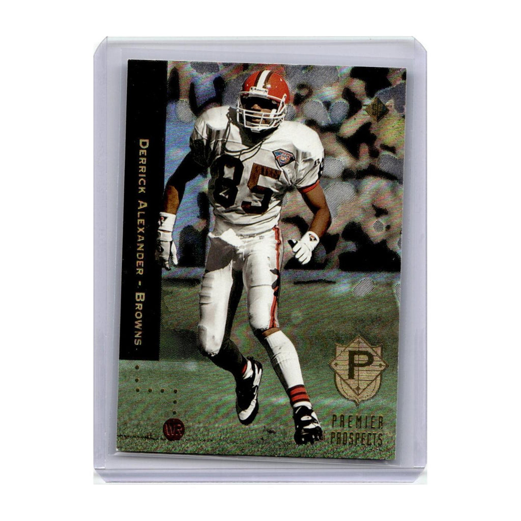 1994 SP Premier Prospects Derrick Alexander RC Browns #15