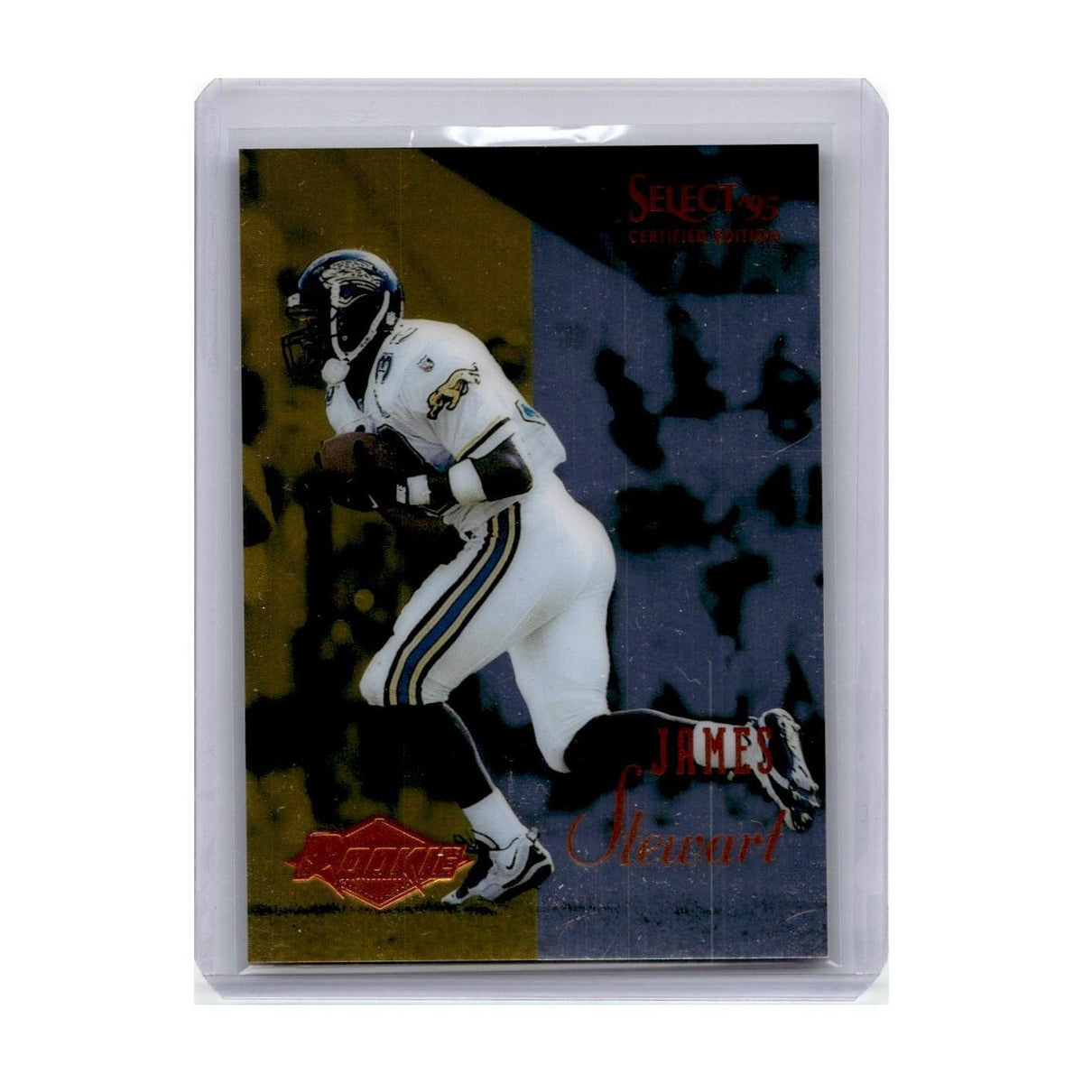 1995 Select Certified James Stewart Jaguars #118