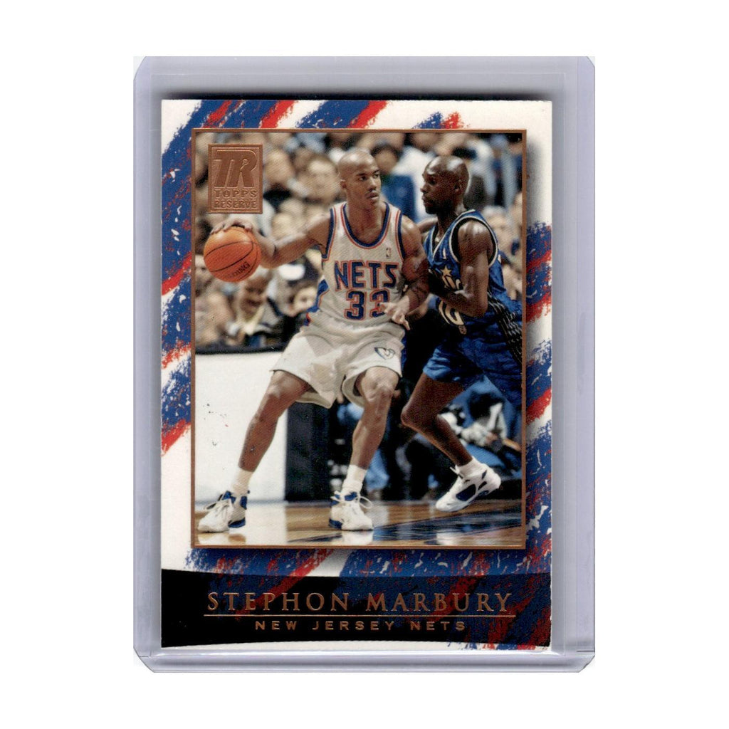 2000 Topps Reserve Stephon Marbury Nets #80